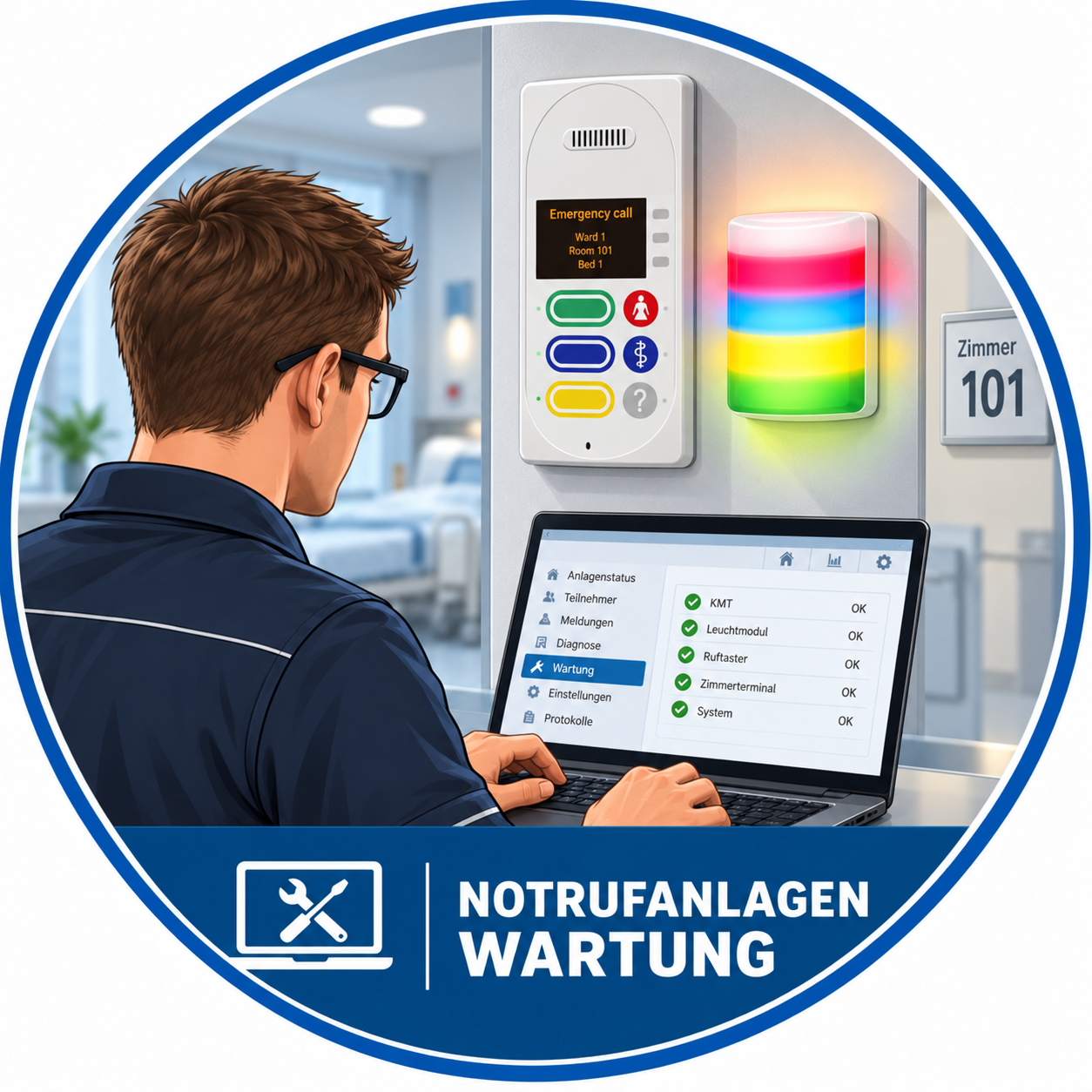 Notrufanlagen Wartung